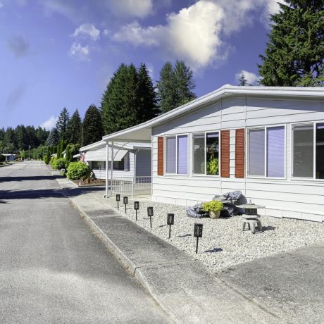 street view of homes in Western Plaza